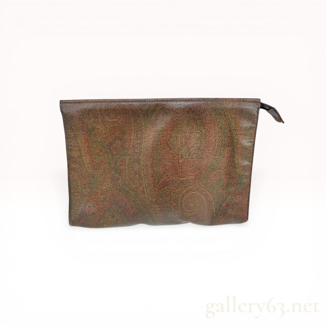Etro Paisley Print Coated Canvas Clutch Bag (1 of 10)