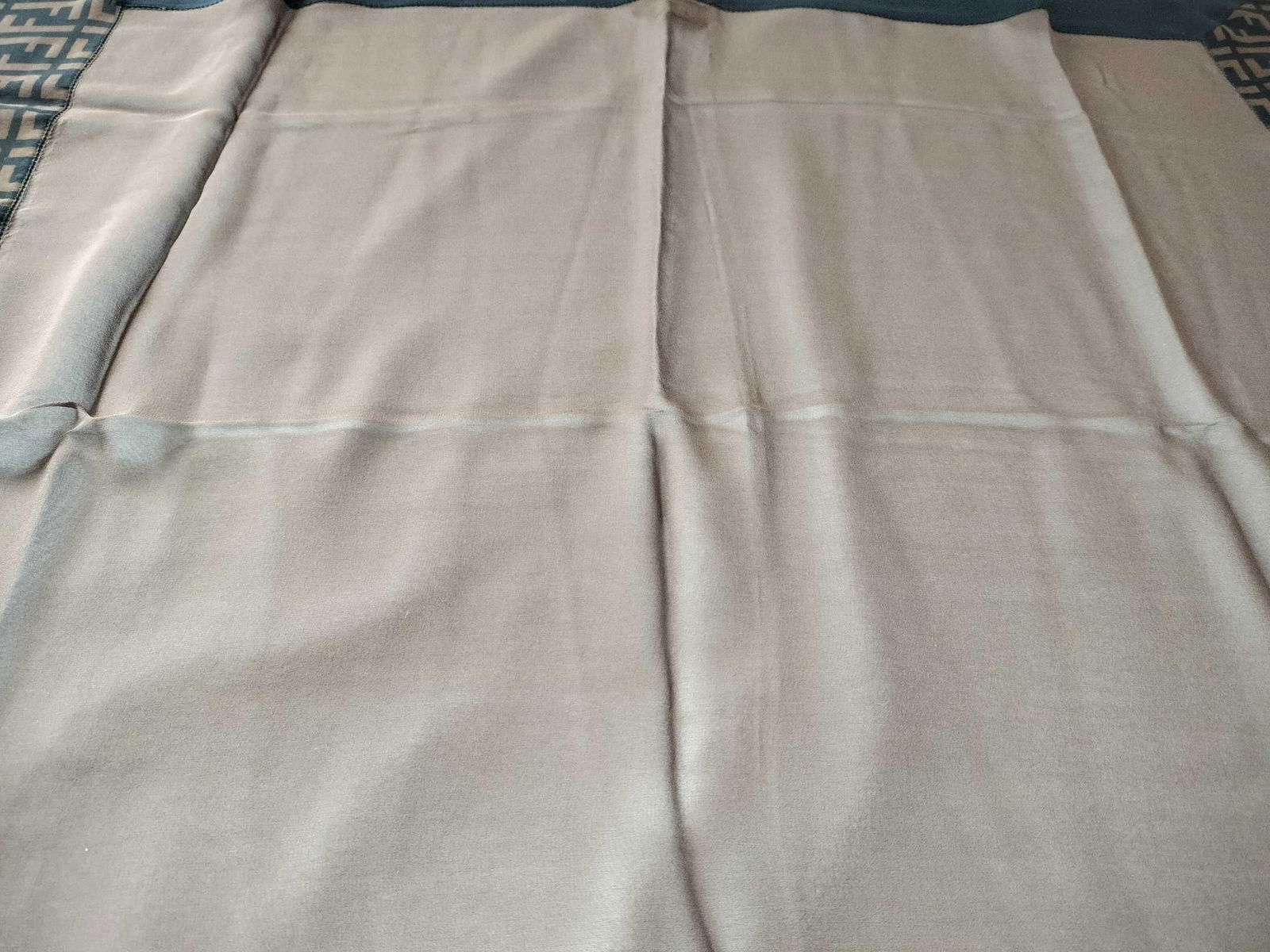 Fendi Zucca Pattern Square Scarf - 4