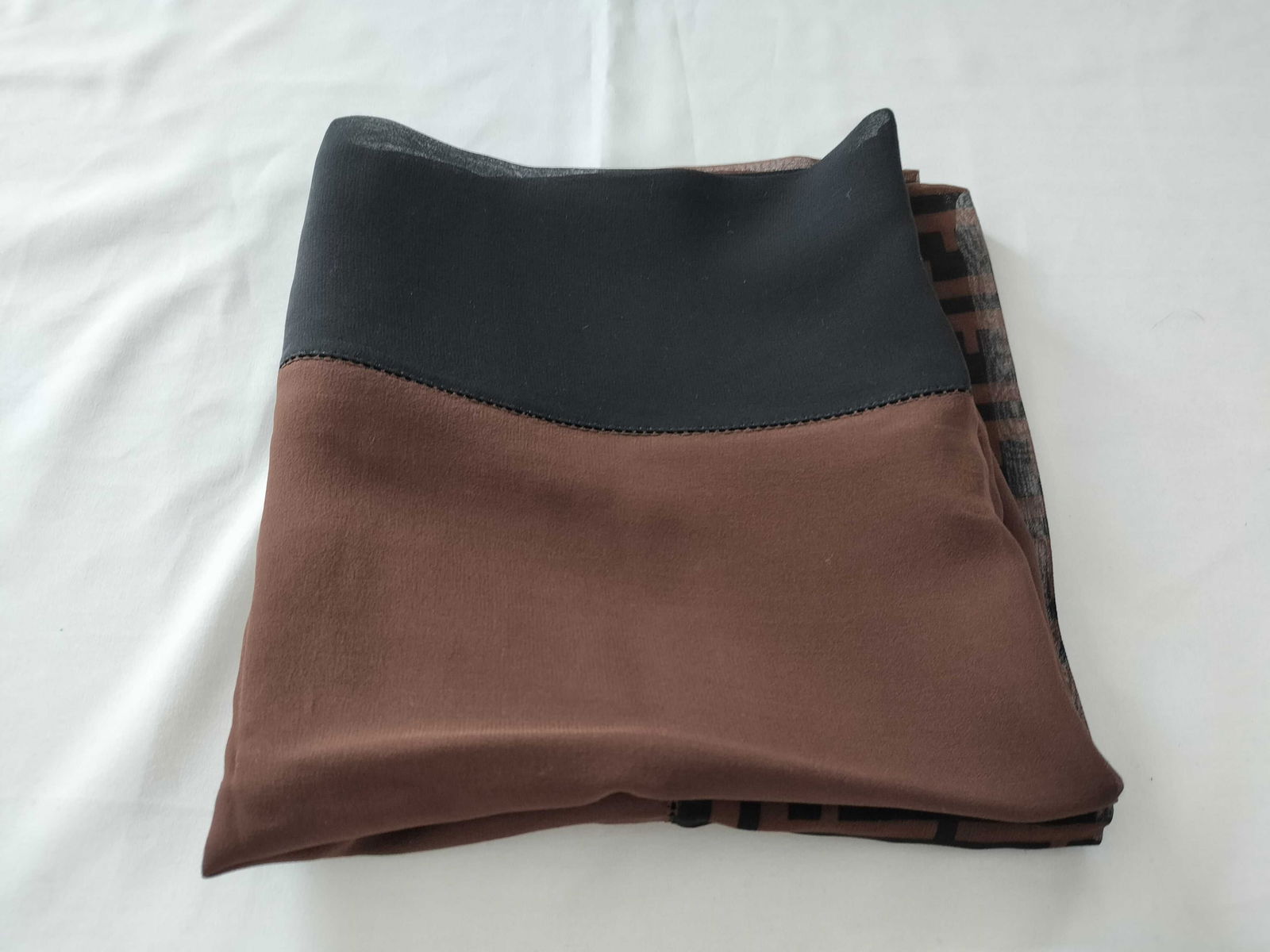 Fendi Zucca Pattern Square Scarf - 9