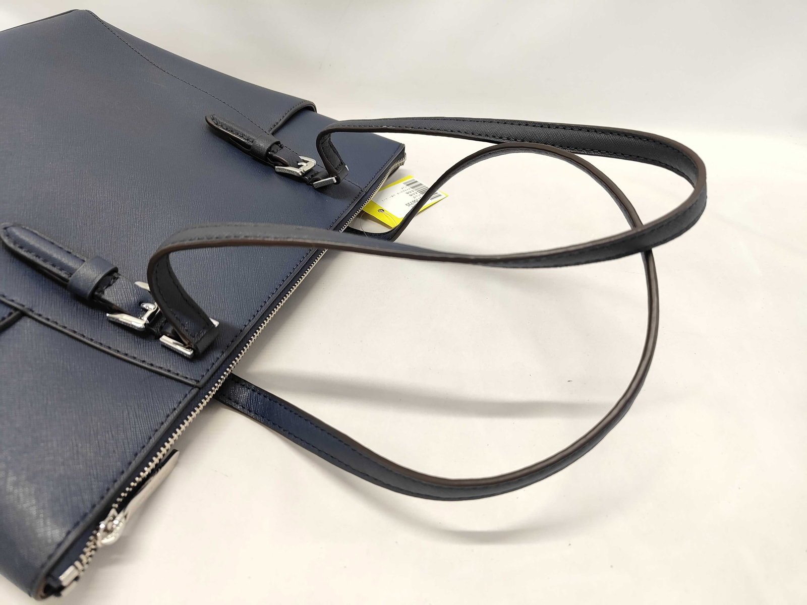 Michael Kors Jet Set Large Saffiano Leather Top-Zip Tote Bag - 5