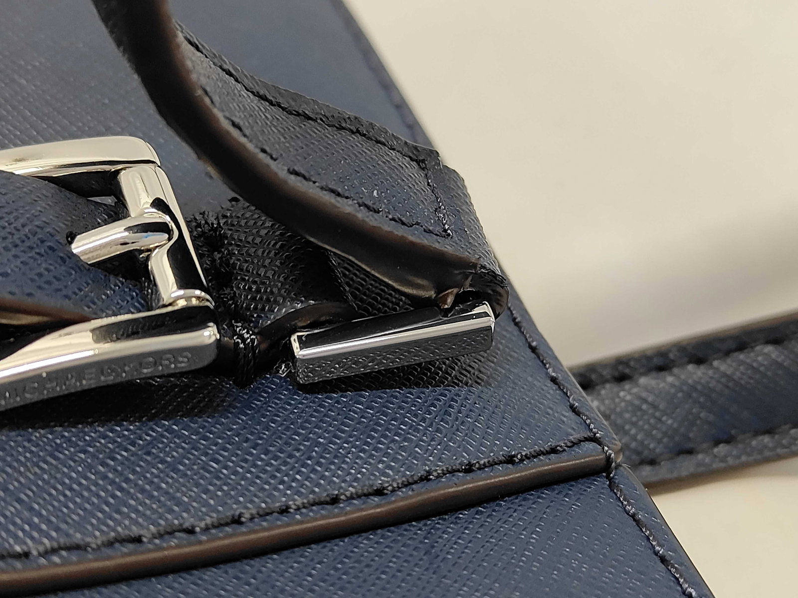 Michael Kors Jet Set Large Saffiano Leather Top-Zip Tote Bag - 7