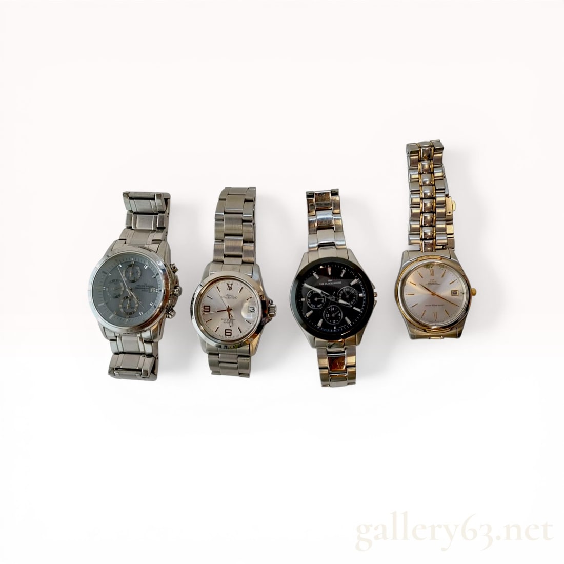 A Collection of Four Men's Wristwatches Including The Clock House and Stefano Valentino (1 of 10)