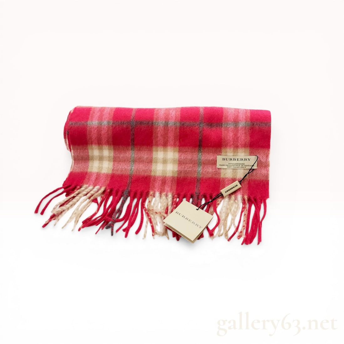 Burberry Check Cashmere Scarf (1 of 10)