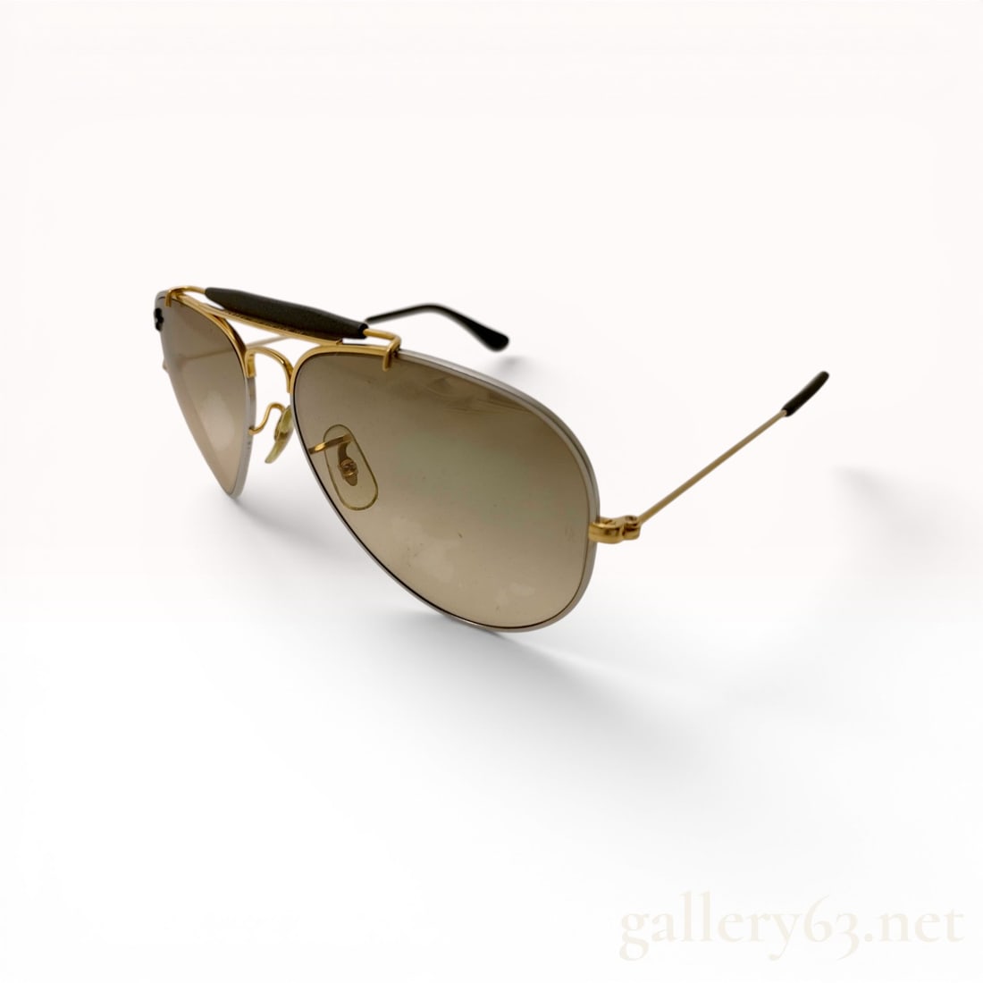 Ray-Ban Bausch and Lomb Precious Metals Outdoorsman Leathers Sunglasses (1 of 8)