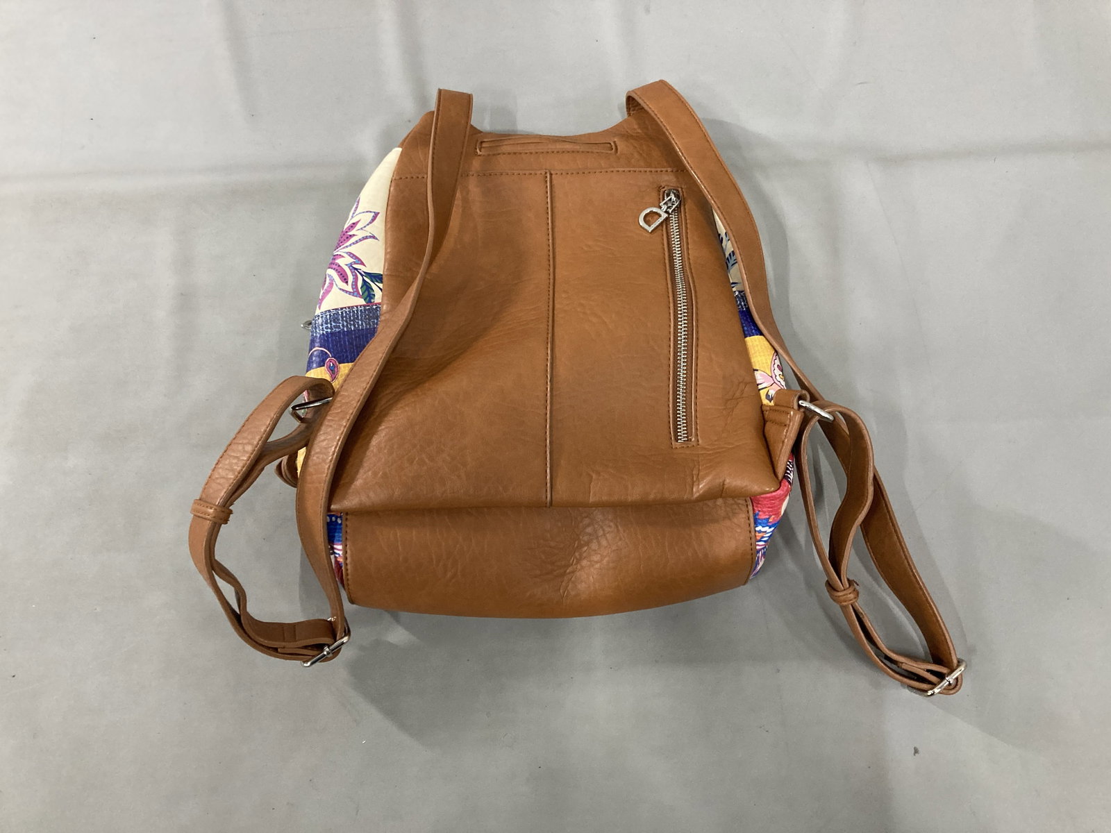 Desigual Big Paisley Patterned Backpack - 3