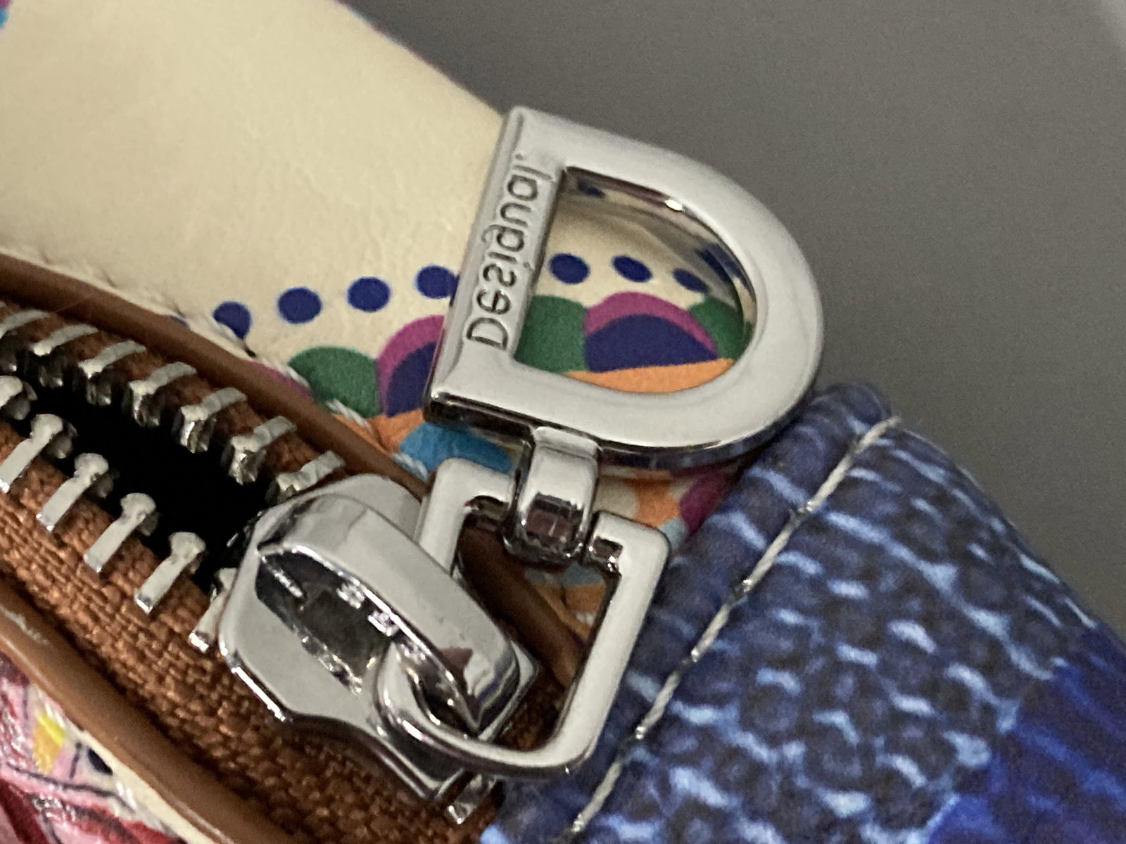 Desigual Big Paisley Patterned Backpack - 8