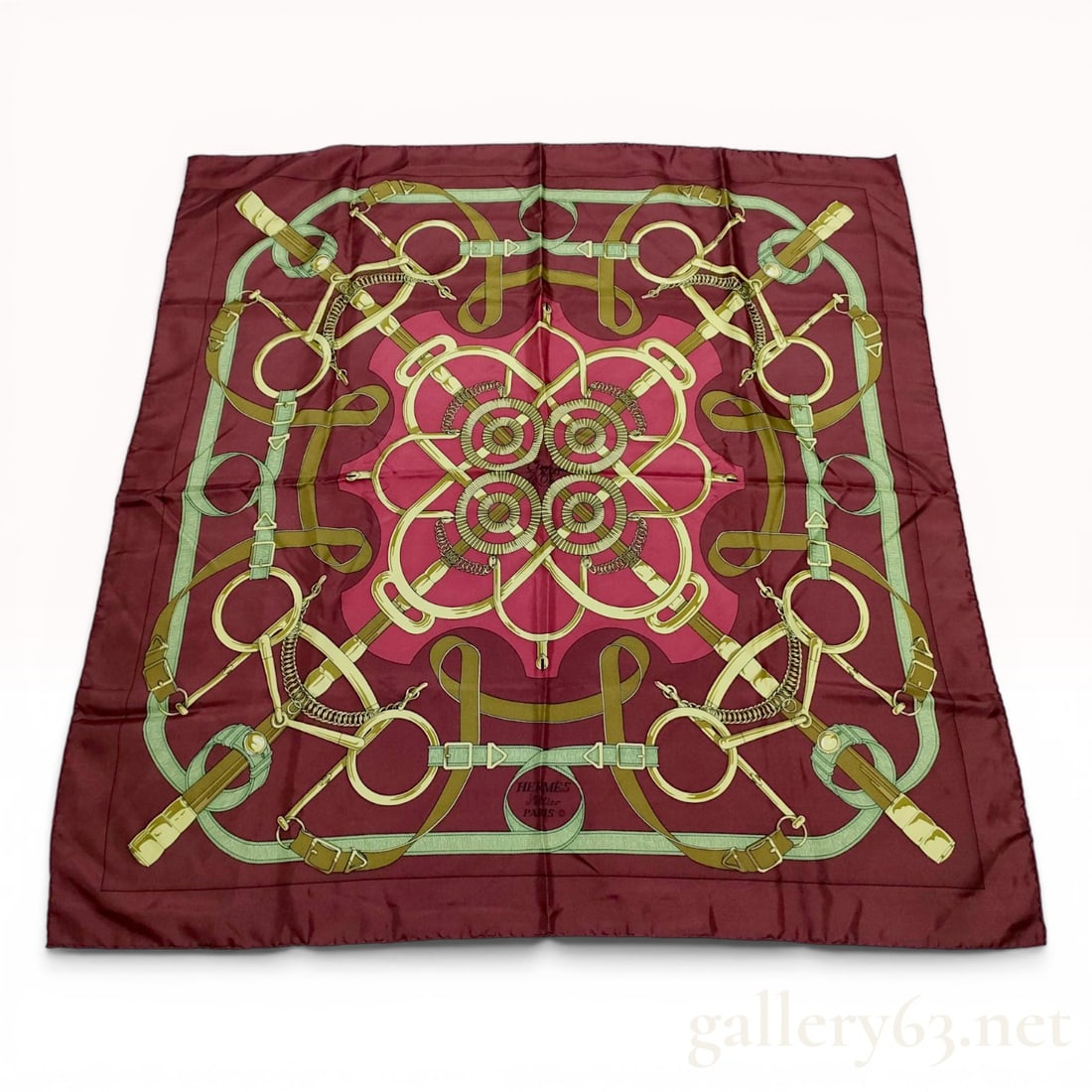 Herm?¨s Eperon d'Or Silk Scarf (1 of 10)