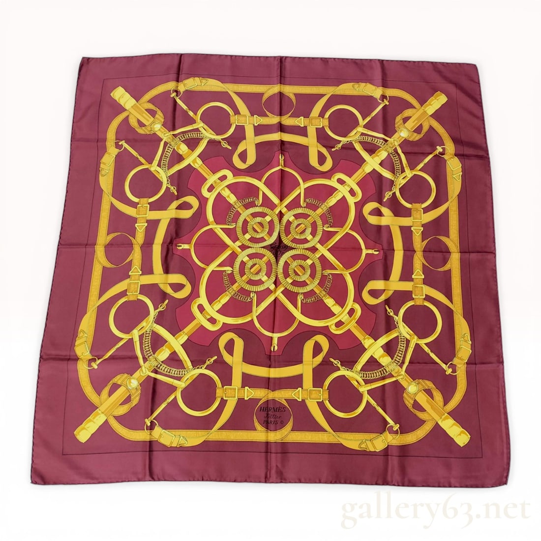 Herm?¨s Eperon d'Or Silk Scarf (1 of 10)