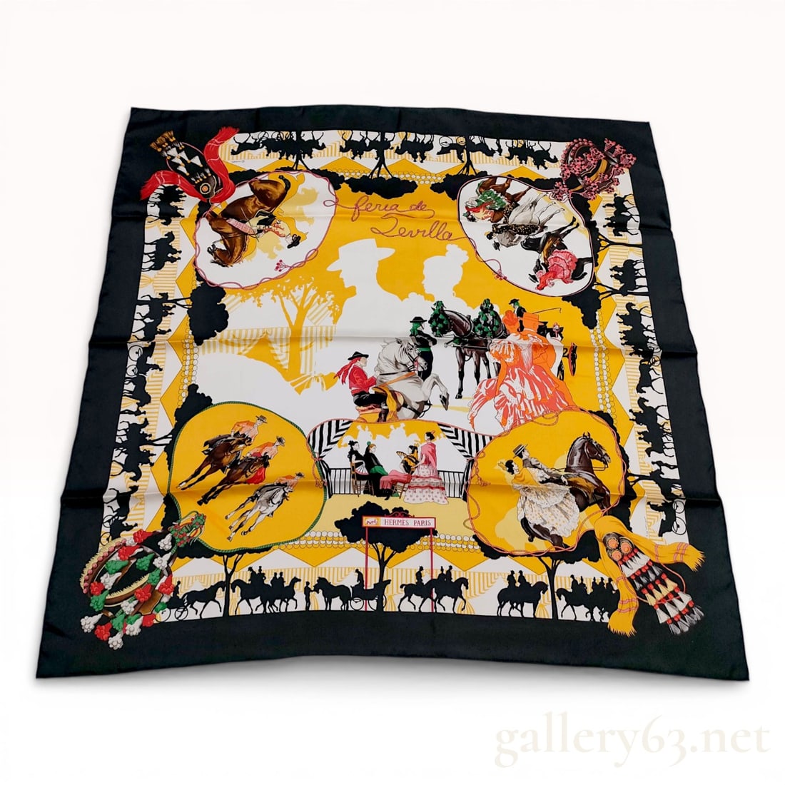 Herm?¨s Feria de Sevilla Silk Scarf (1 of 10)