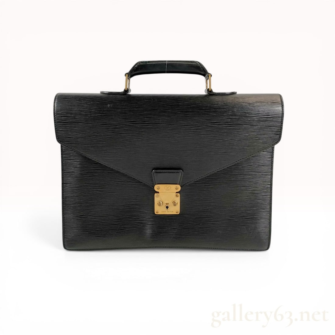 Louis Vuitton Black Epi Leather Serviette Conseiller Briefcase (1 of 10)
