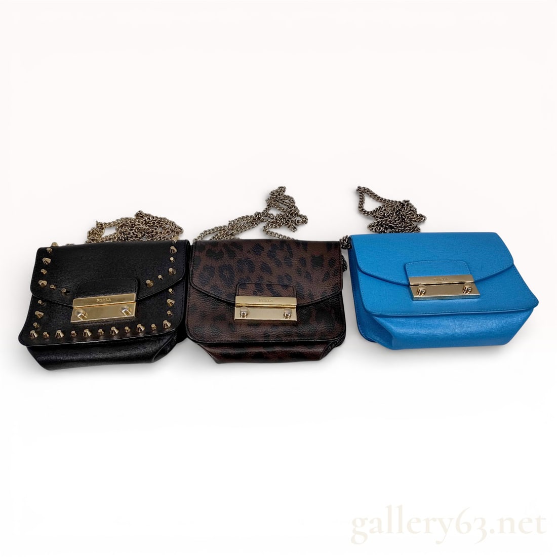 A Trio of Furla Metropolis Mini Leather Crossbody Bags (1 of 10)