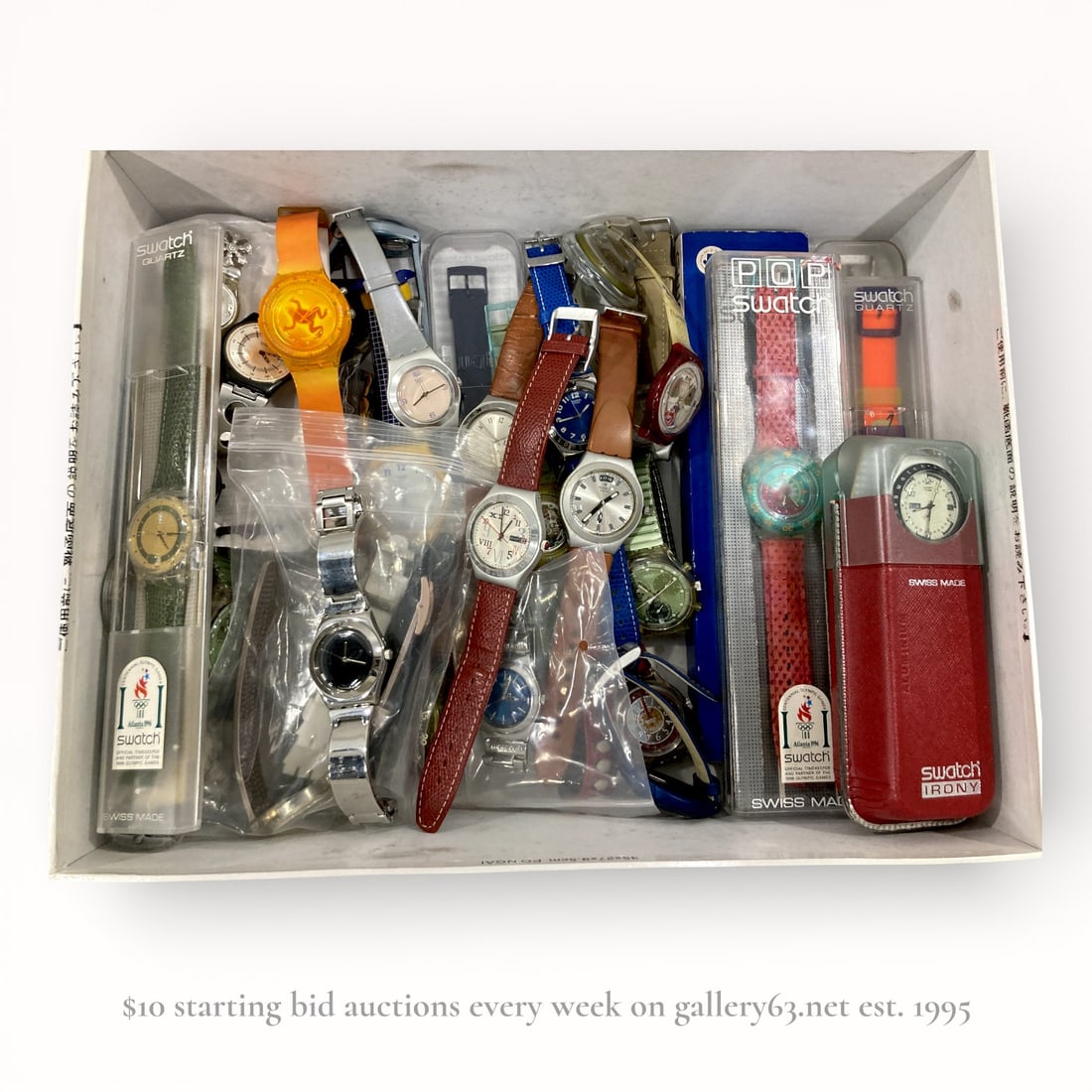 A Collection of Approximately 25 Swatch Wristwatches (1 of 9)