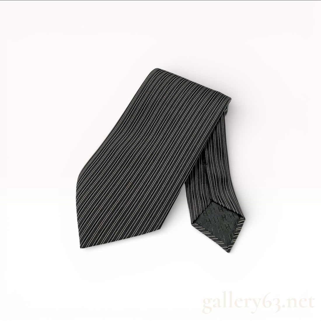 Hermes Silk Pinstripe Necktie (1 of 6)