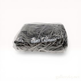Saint Laurent Black Inflatable Yoga Ball with Original Packaging and Accessories, 2021