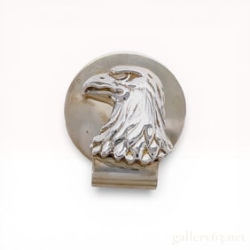Tiffany and Co. Sterling Silver Bald Eagle Money Clip