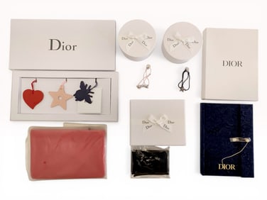A Collection of Christian Dior Accessories & Notebook