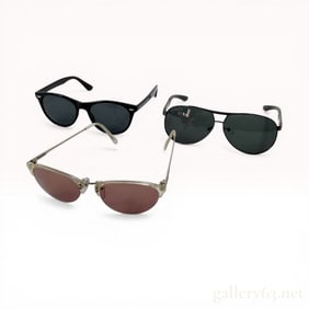 A Trio of Kenzo and C.A.D Designer and Fashion Sunglasses