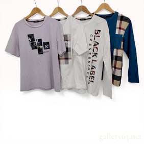 A Group of Four Black Label Crestbridge Men's Tops
