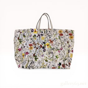 Gucci Flora Canvas Large Tote Bag