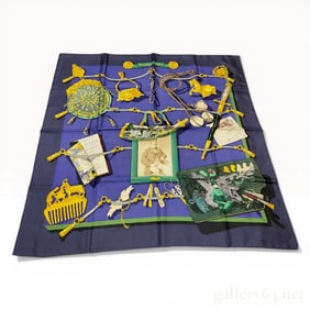 Hermes Memoire d'Hermes Silk Scarf