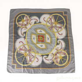 Hermes Washington's Carriage Silk Scarf by Caty Latham