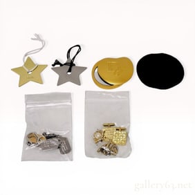 An Assortment of Christian Dior Fashion Accessories and Promotional Items