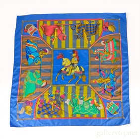 Hermes Silk Carre 90 Scarf in Chocs en Plumes Pattern