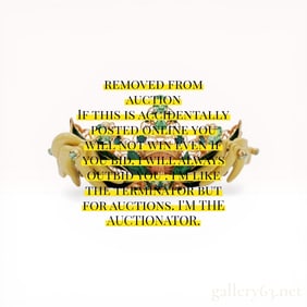 Dolce & Gabbana Tropical Banana Motif Filigree Tiara