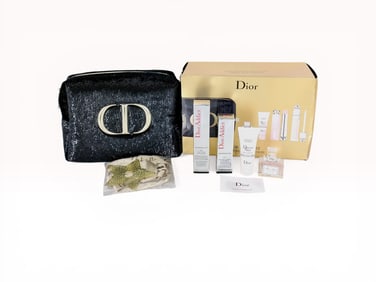 Dior Holiday Couture Collection Cosmetic Pouch and Beauty Gift Set