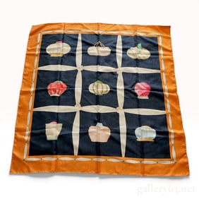 Bvlgari Silk Scarf designed by David Palliser