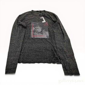 Dolce & Gabbana James Dean Graphic Long-Sleeve Knit Top, Size 48