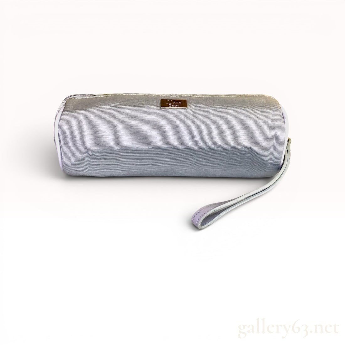Dior Beauty Ribbed Textile Cylinder Cosmetic Pouch Wristlet (1 of 10)