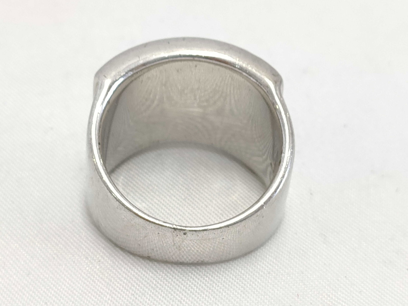 Sterling Silver Gradient Band Ring - 8