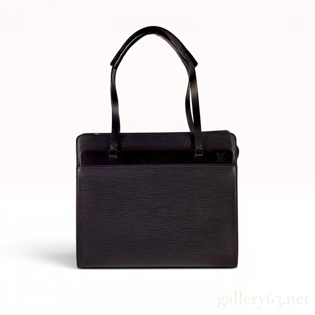 Louis Vuitton Black Epi Leather Croisette PM Shoulder Tote (1 of 10)