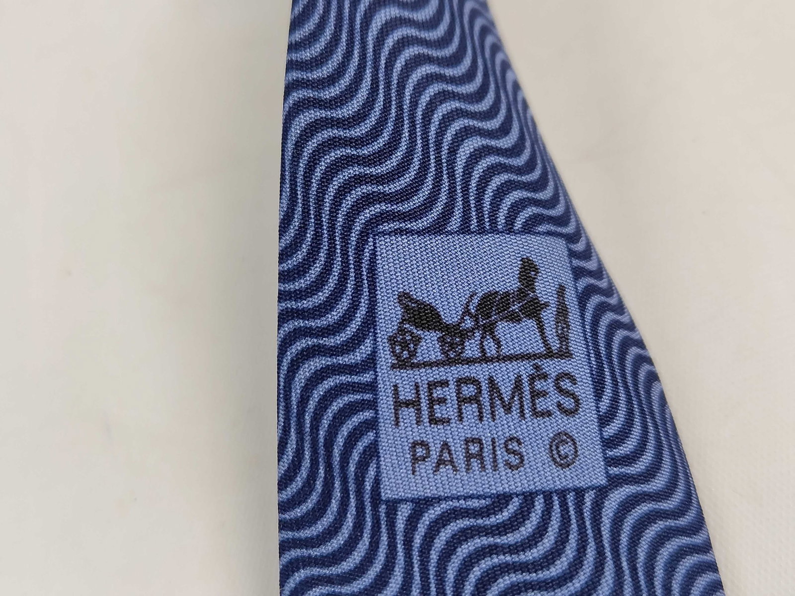 Three Hermes Silk Neckties - 4
