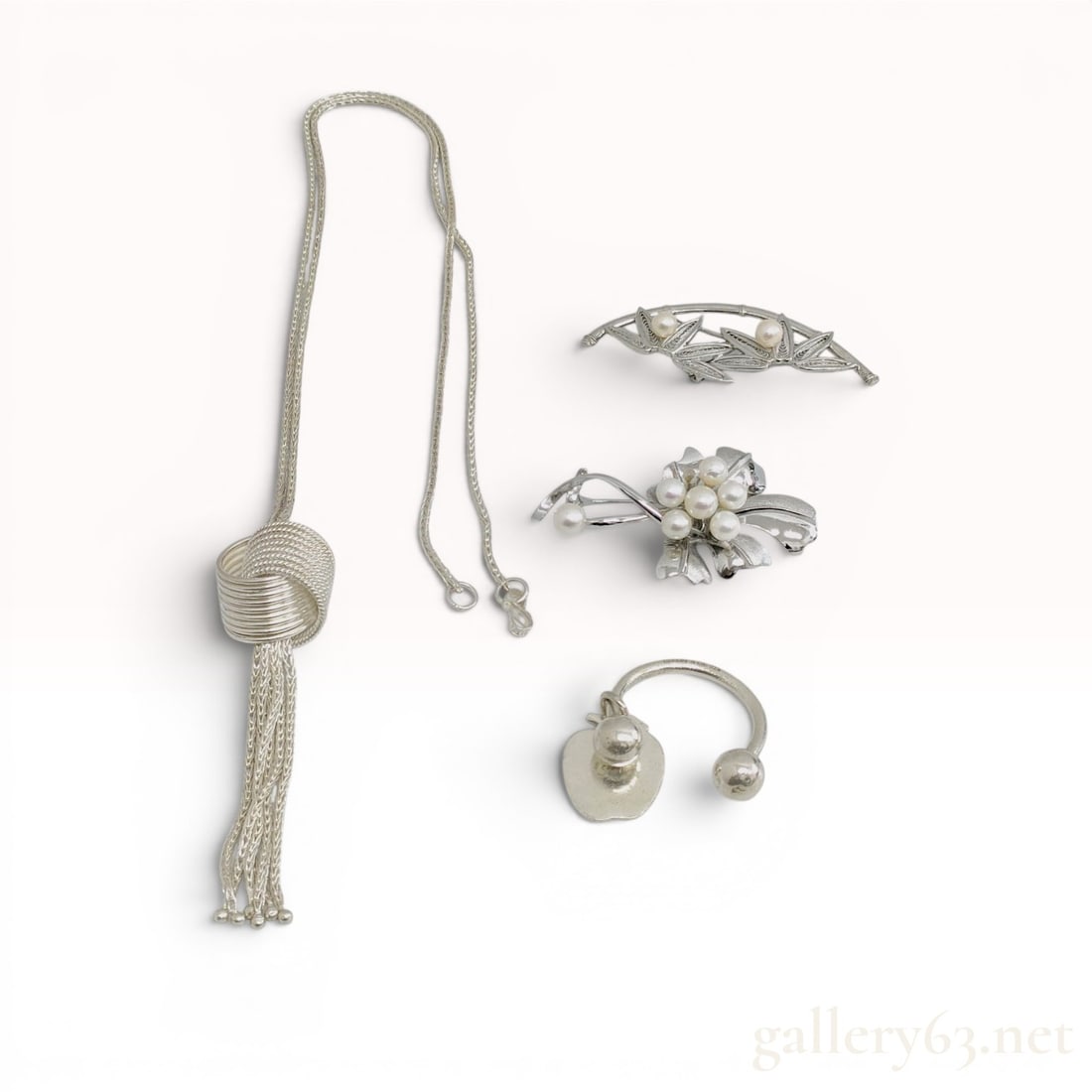 A Group of Sterling Silver Jewelry including Tiffany & Co. (1 of 5)