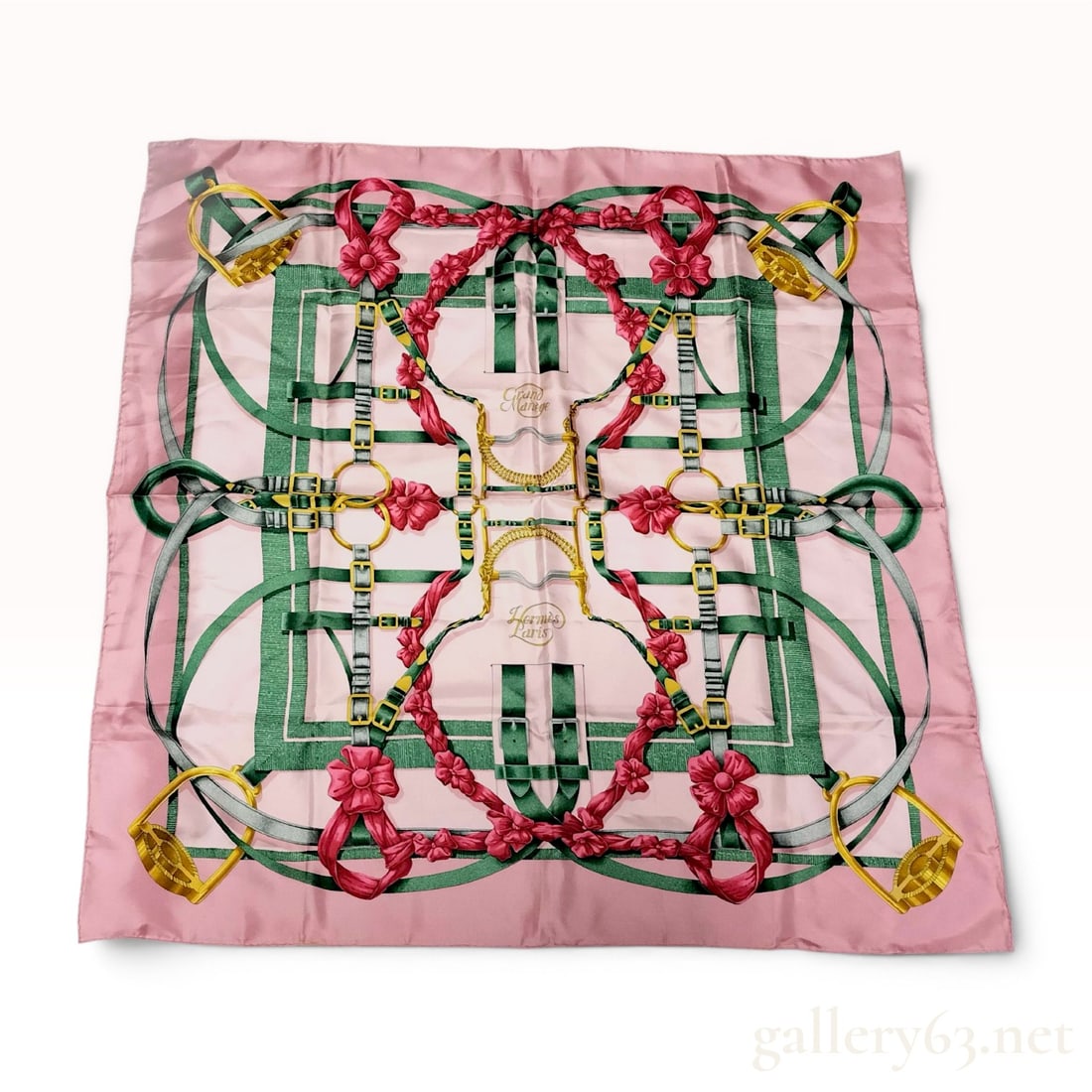 Hermes Grand Manege Silk Carre 90 Scarf (1 of 9)