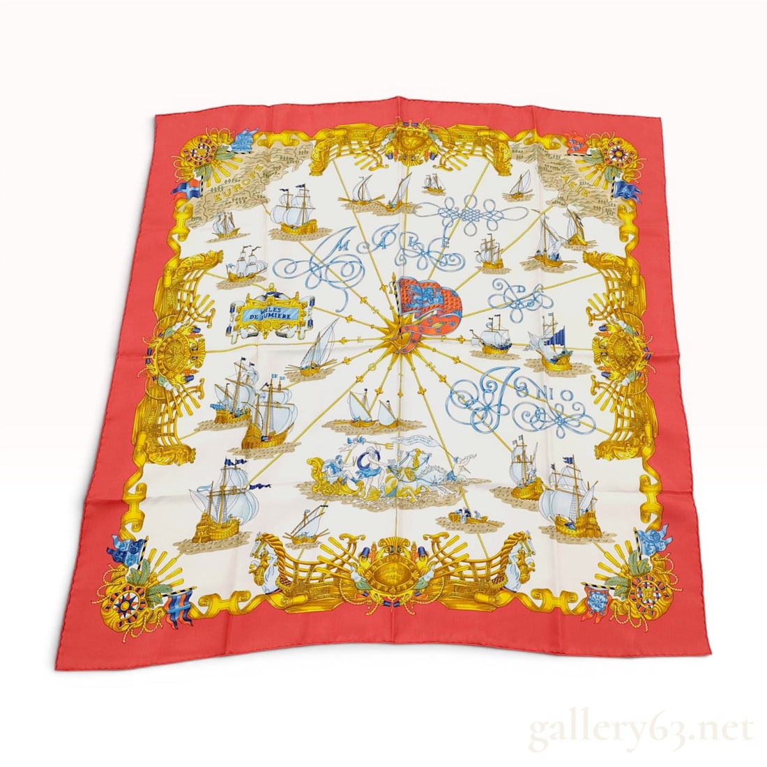 Hermes Voiles de Lumiere Silk Scarf by Joachim Metz (1 of 10)