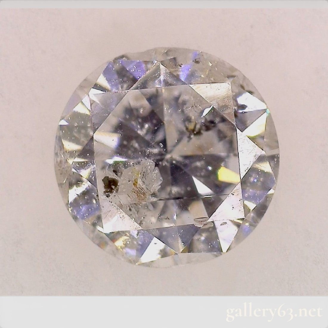 0.65ct Natural RBC Diamond H-I1-GD-MB (1 of 2)