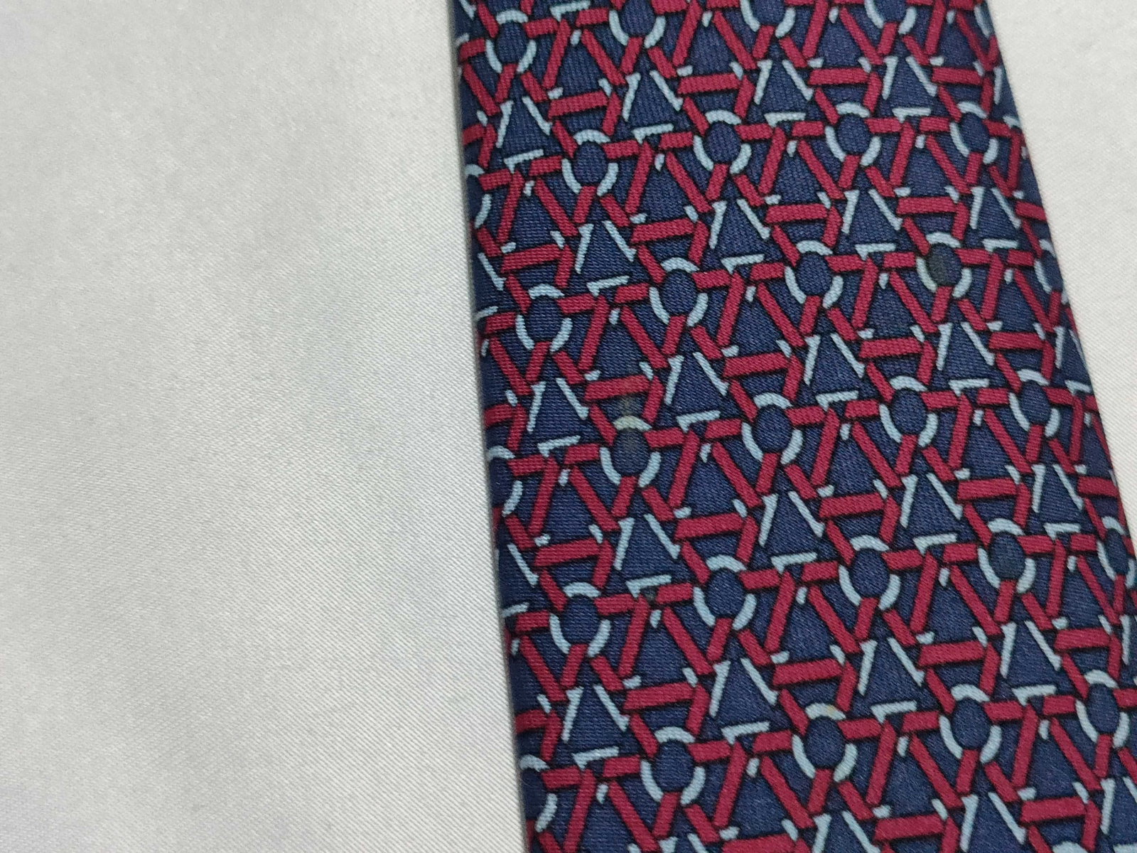 Two Hermes Silk Neckties - 10