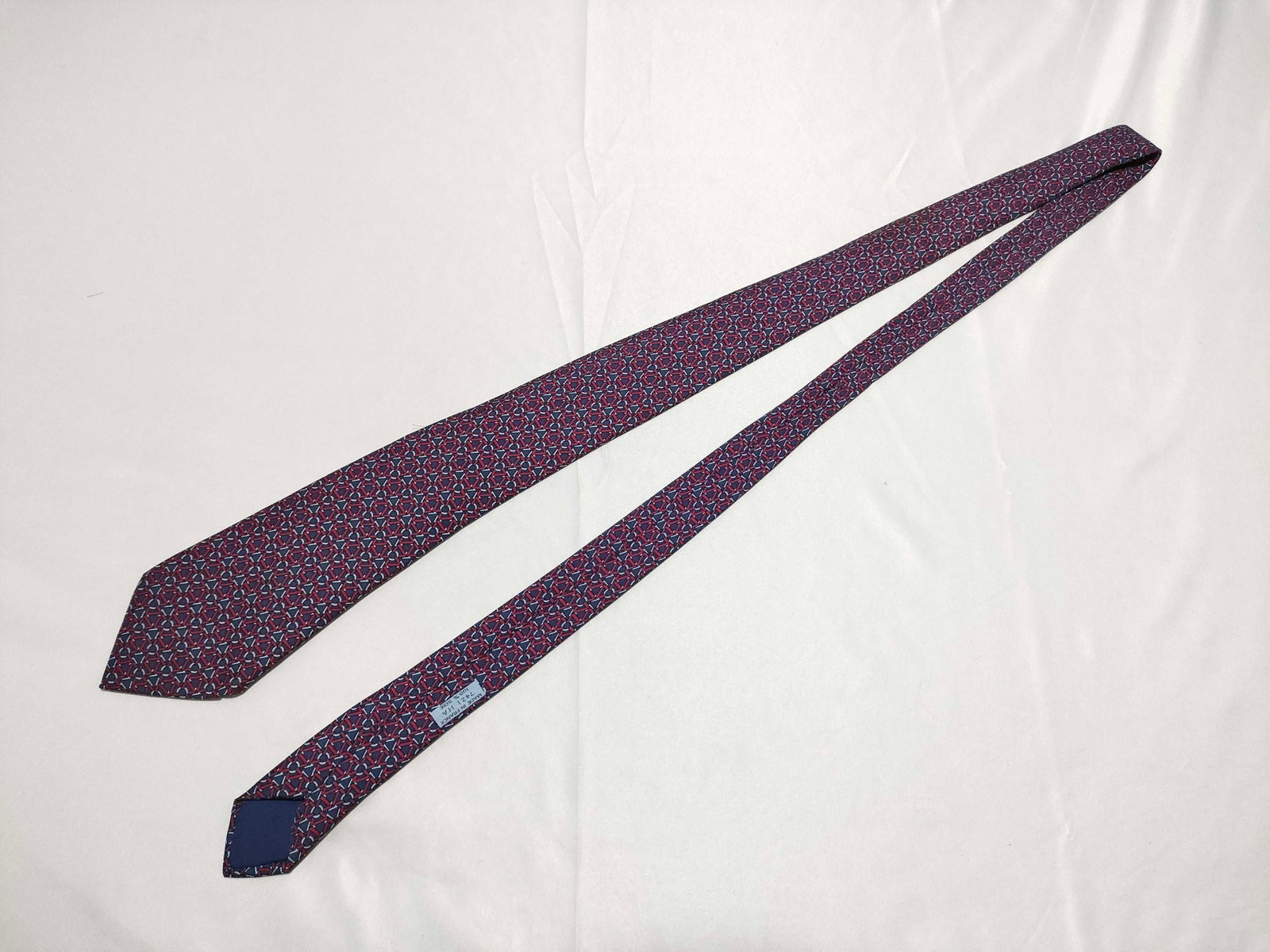 Two Hermes Silk Neckties - 3