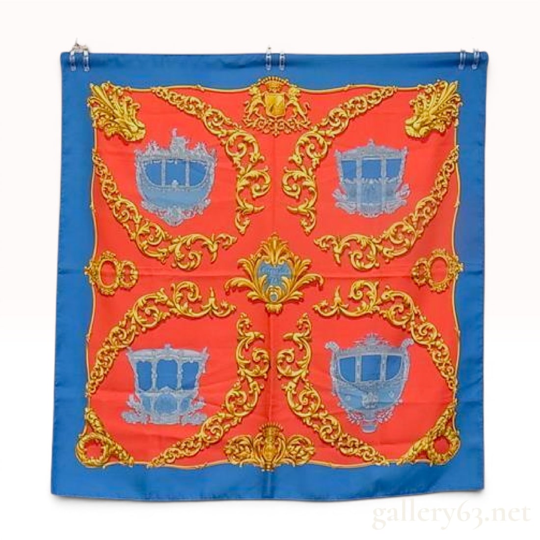 Hermes Carrosses d'Or Silk Scarf (1 of 5)