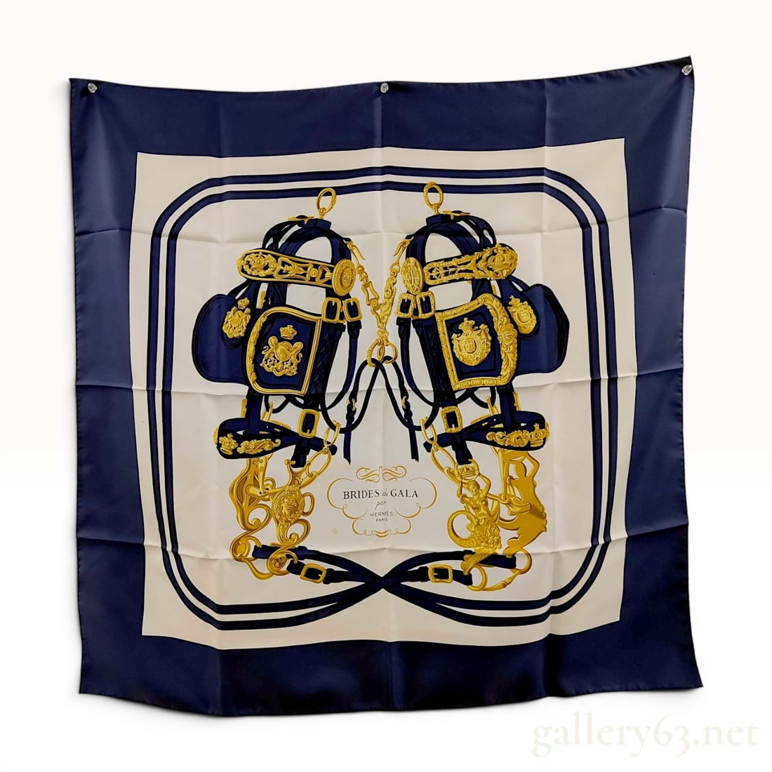 Hermes Brides de Gala Silk Carre 90 Scarf (1 of 6)