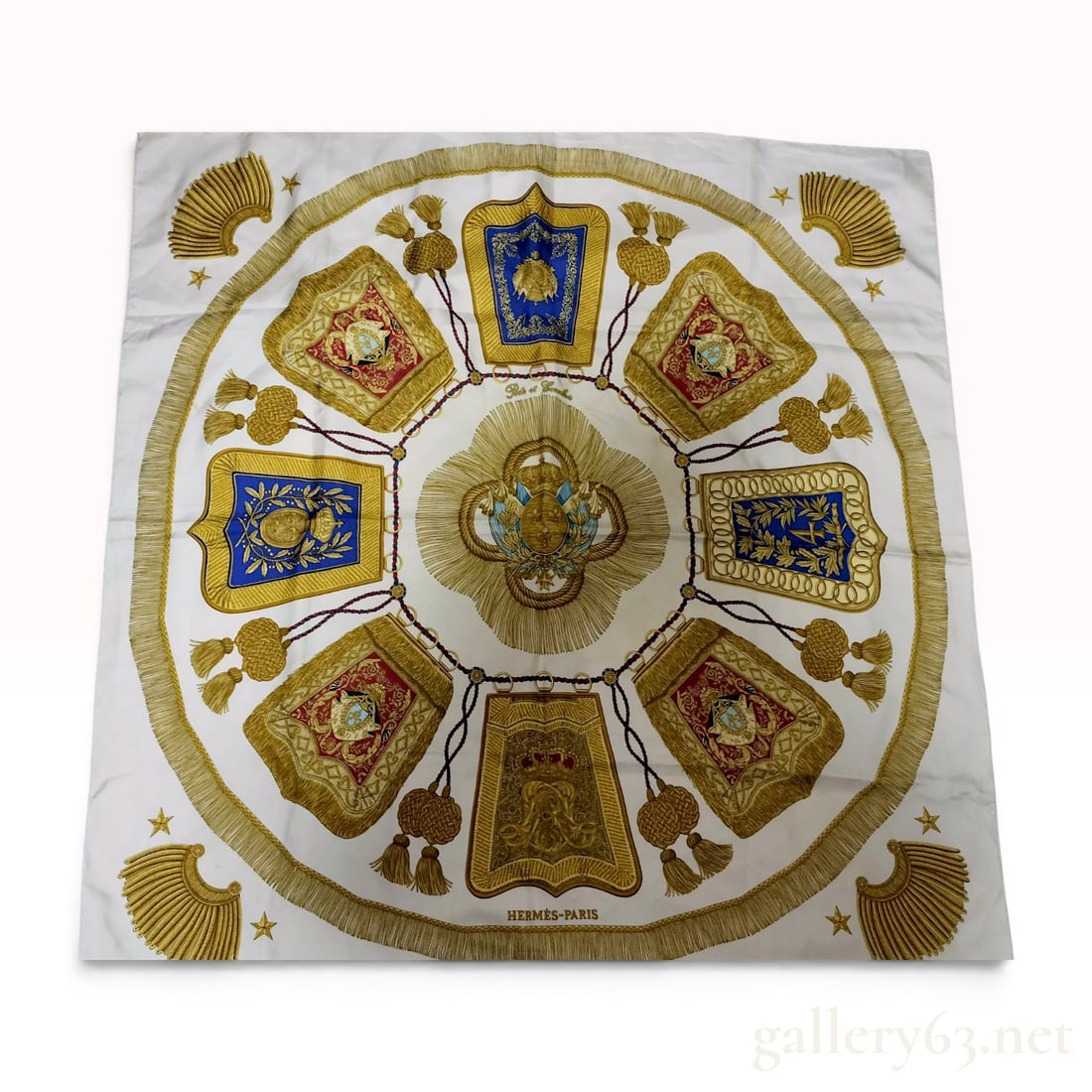 Hermes Poste et Cavalerie Silk Scarf (1 of 10)