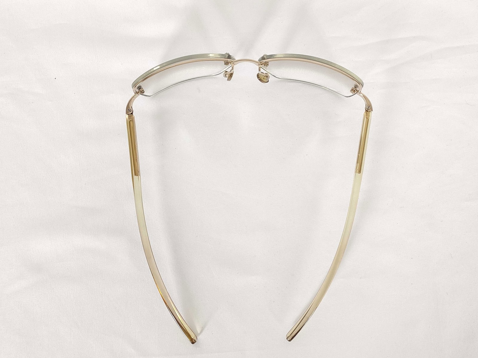Prada SPR 71C Rimless Rectangular Gradient Sunglasses - 4