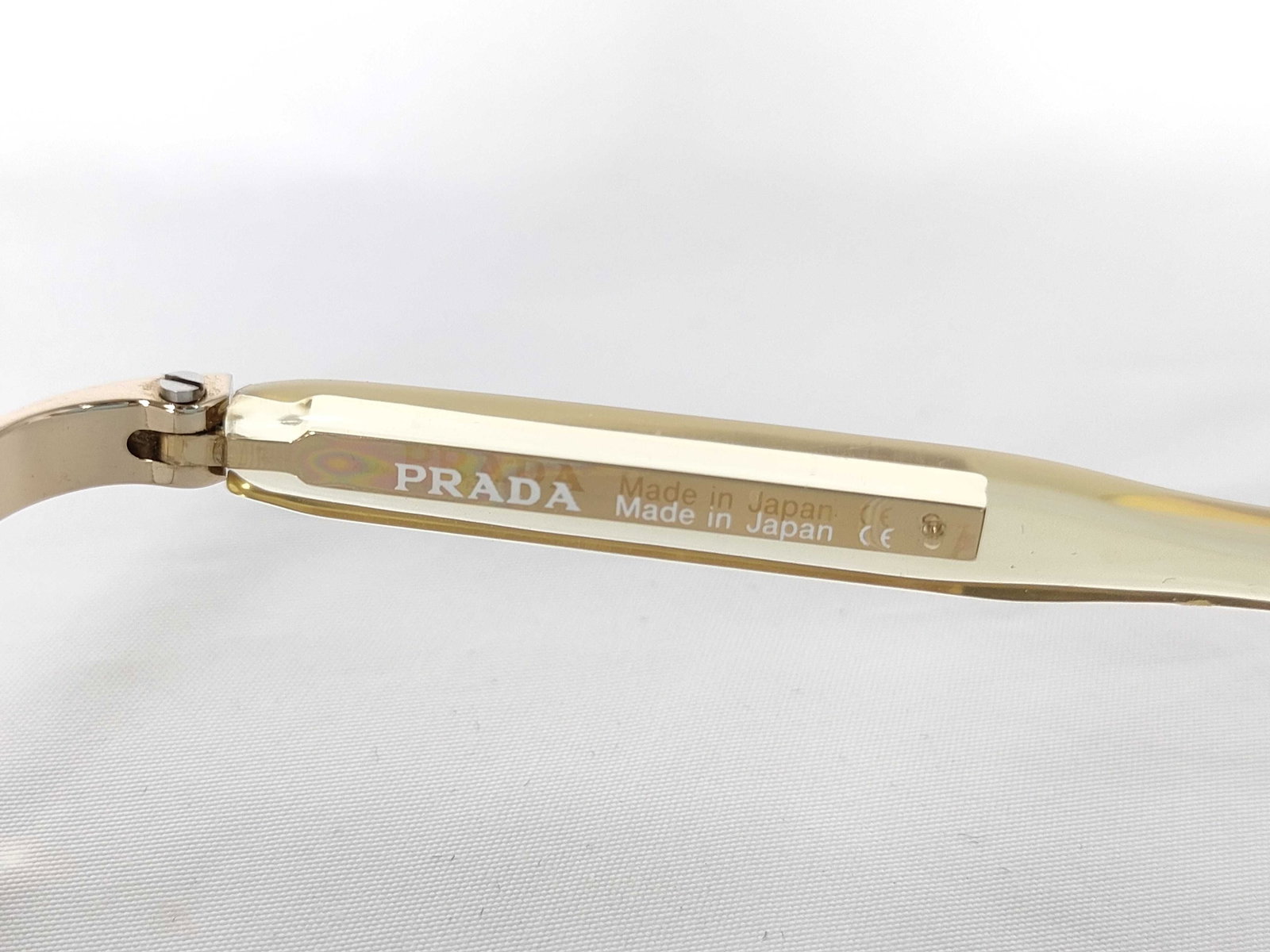 Prada SPR 71C Rimless Rectangular Gradient Sunglasses - 6