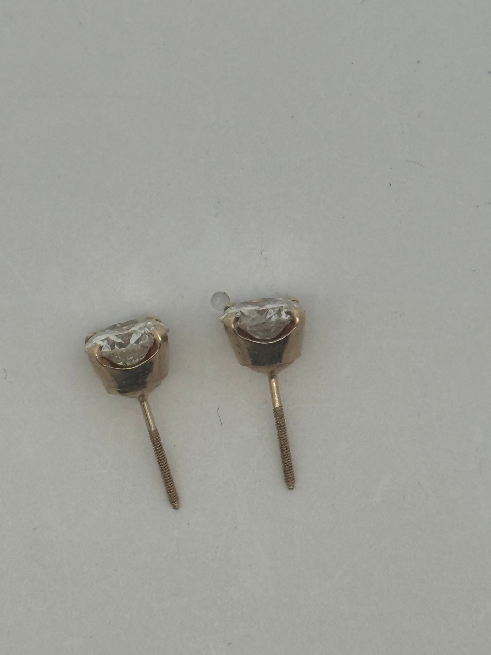 14K 2cttw Diamond Studs - 2