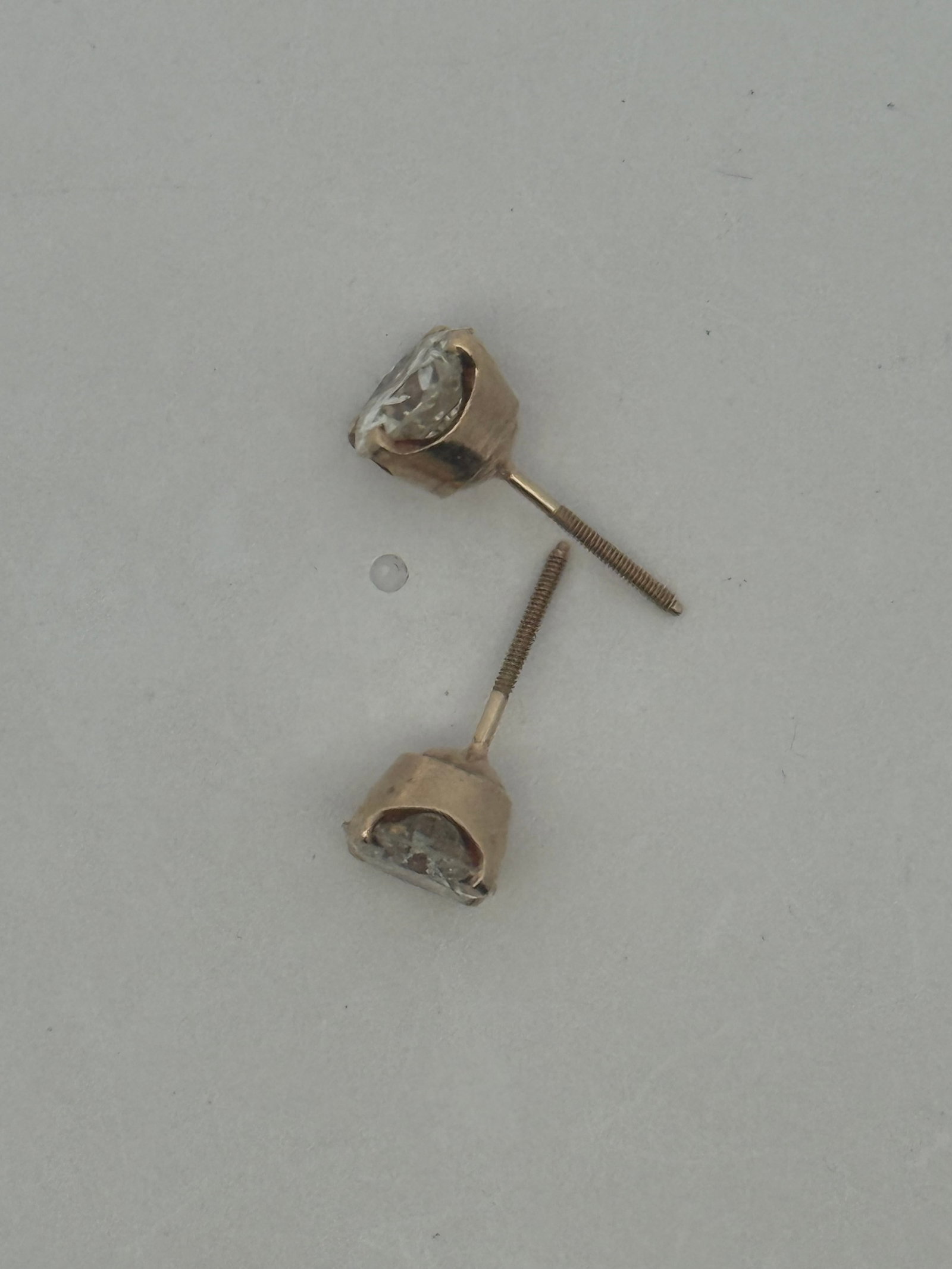 14K 2cttw Diamond Studs - 3