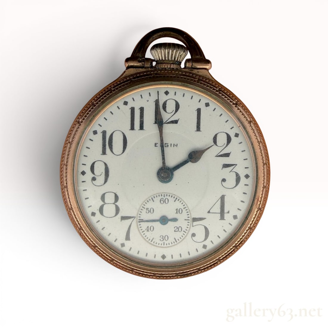 Hamilton Railroad Pocket Watch: The watch is overwound and will need servicing.