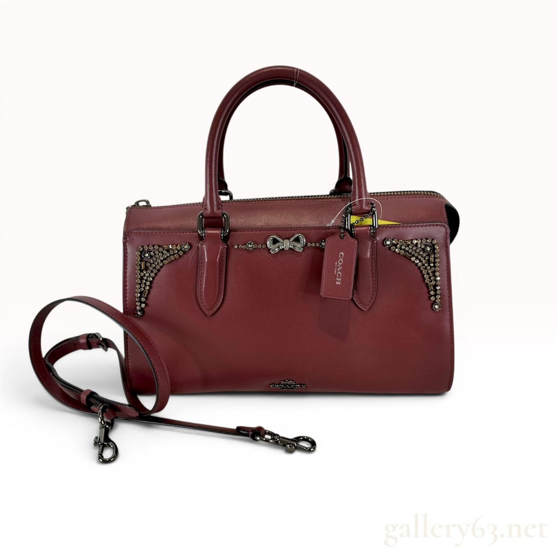 Coach Limited Edition Bond Bag in Oxblood Leather (1 of 10)
